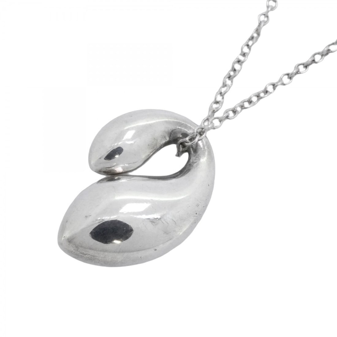 Tiffany Double Teardrop Necklace in Silver 925 for Women (1 of 12)