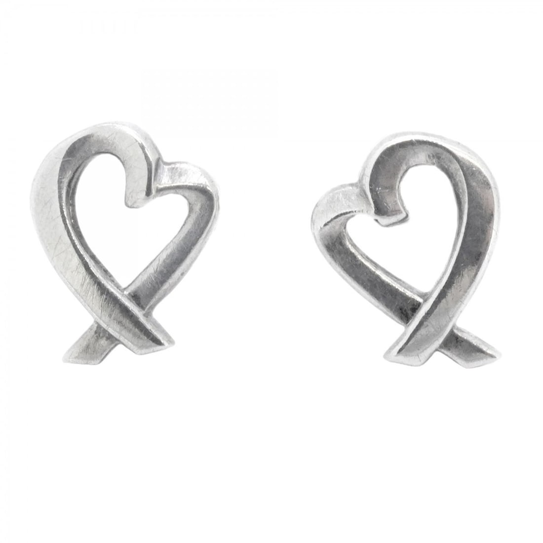 Tiffany Loving Heart Earrings, Silver 925, Women's (1 of 18)