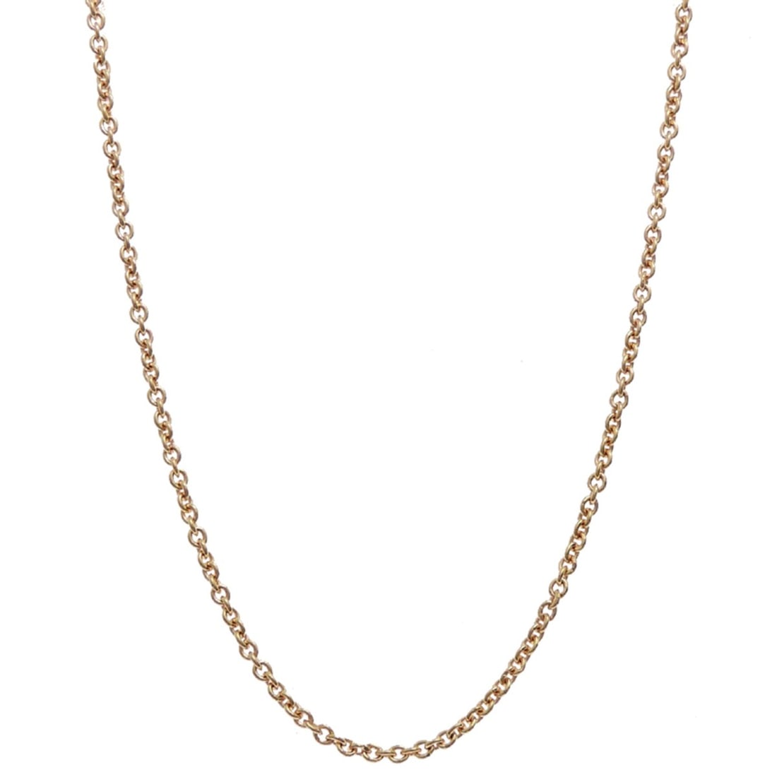 Bvlgari chain necklace for women in 750 pink gold (1 of 10)