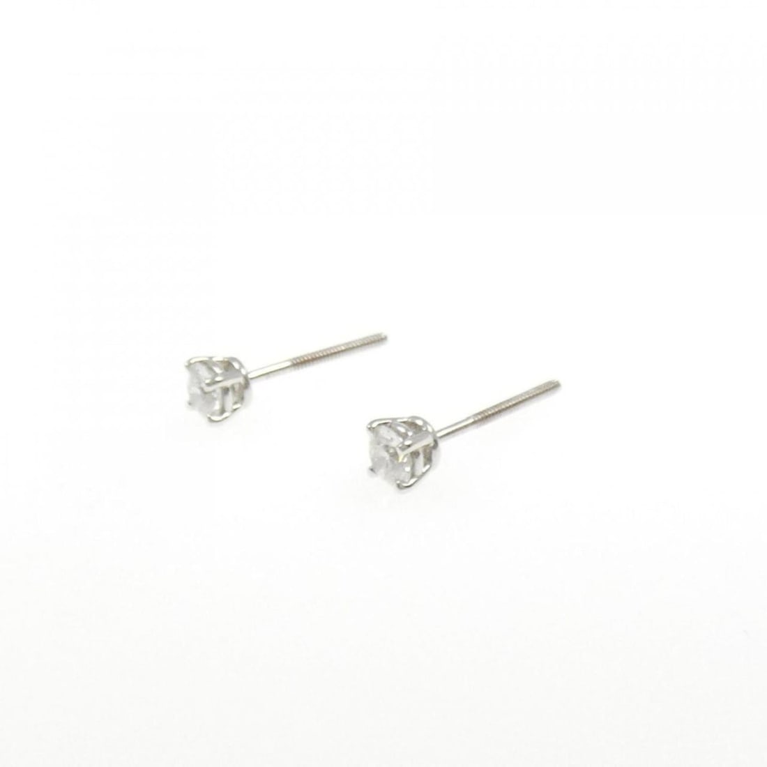 Tiffany solitaire earrings - 2