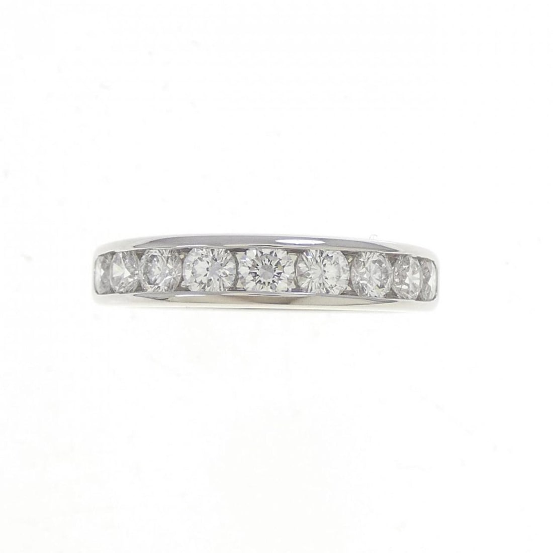Tiffany Half Circle Channel Setting Ring - 2