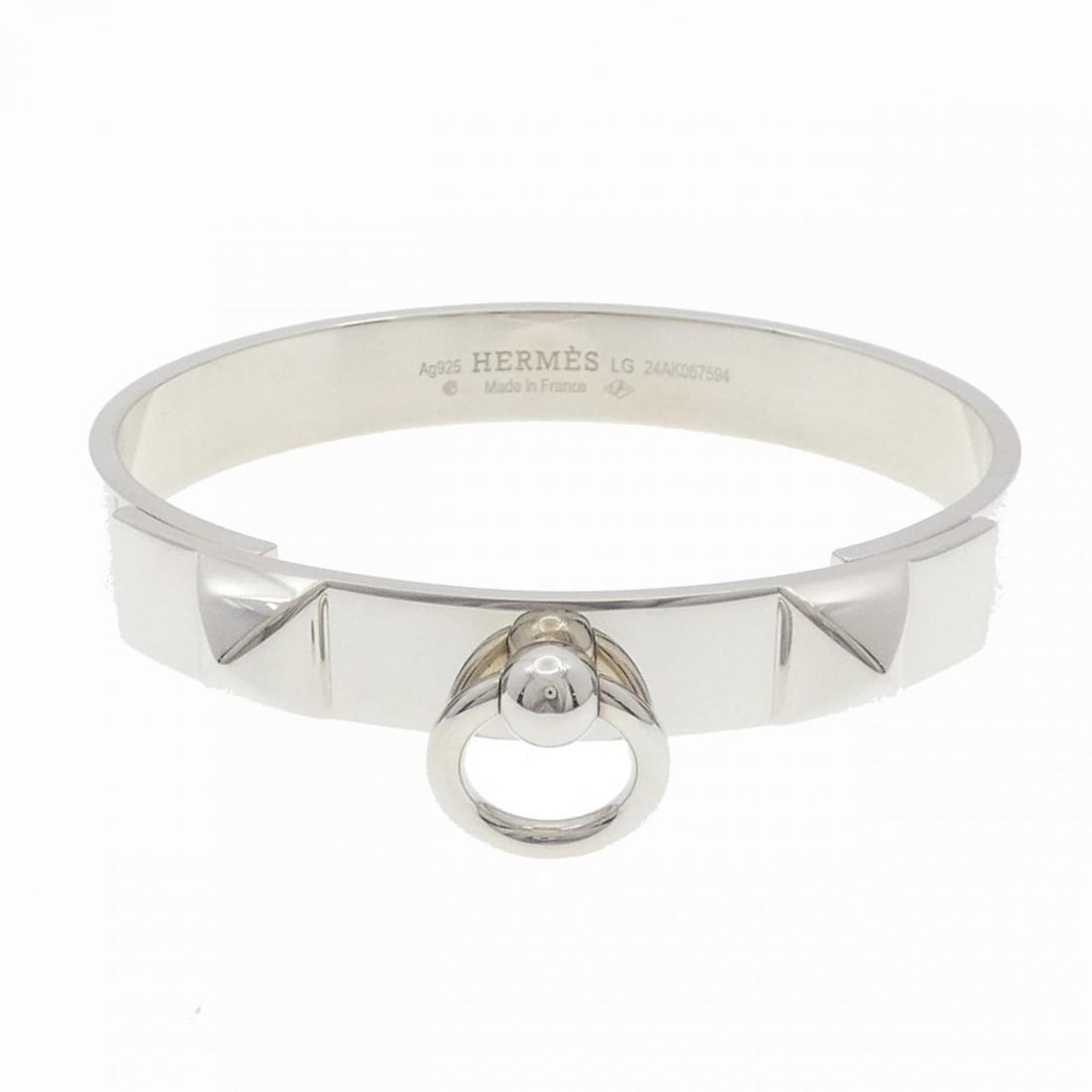 Hermes Hermès Collier de Chien Bangle (1 of 18)