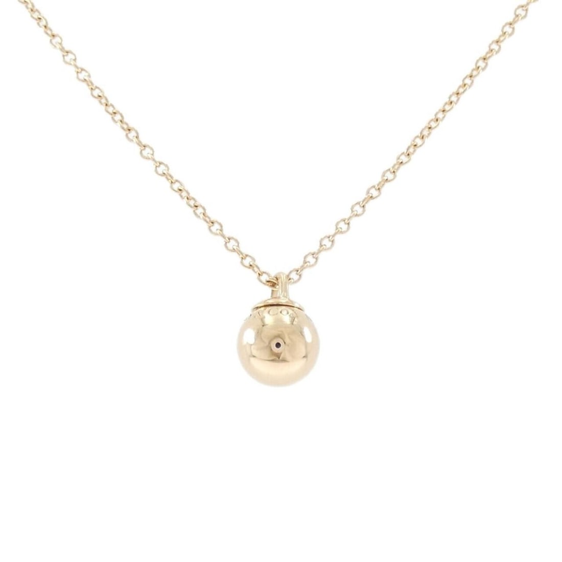 Tiffany ball necklace: --- Catalog ---Category: SizePendant Size: 10.8mm x 7.6mm / 0.42'' x 0.29''Neck Circumference: 41 cm - 46 cm / 16.14'' - 18.11''Category: DesignGender: WomenMaterial: Pink gold (18K)Pendant Type: