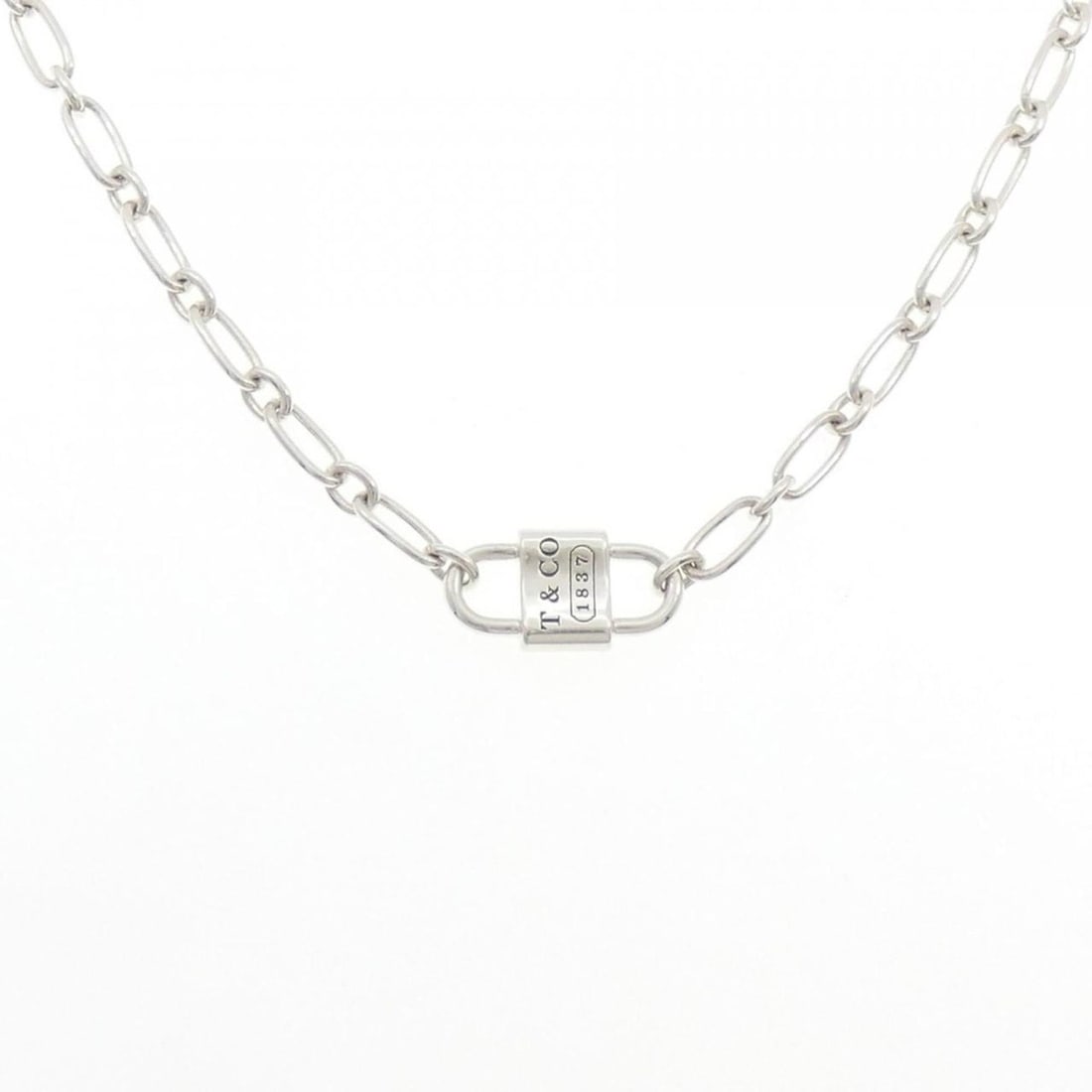 Tiffany 1837 Small Double Lock Necklace (1 of 15)
