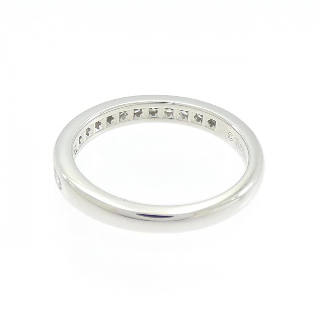 Tiffany Half Circle Channel Setting Ring - 3
