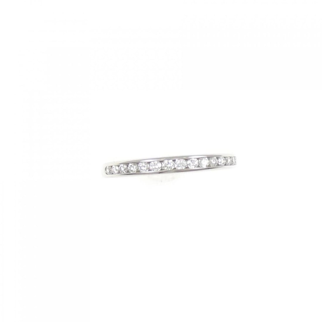 Tiffany Half Circle Channel Setting Ring - 2