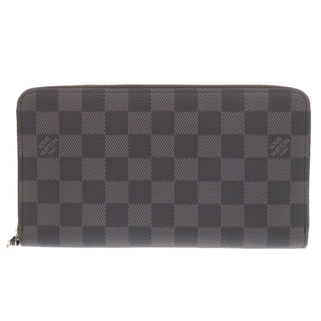 Unused Louis Vuitton Zippy Organizer NM Damier Graphite N60111 Black Long Wallet LV 0482LOUIS: --- Catalog ---Category: SizeSize (HxWxD): 11.5cm x 21cm x 2.5cm / 4.52'' x 8.26'' x 0.98''Category: DesignType: Long wallet (bi-fold)Color: BlackGender: MenMaterial: Damier Graphite Category: General