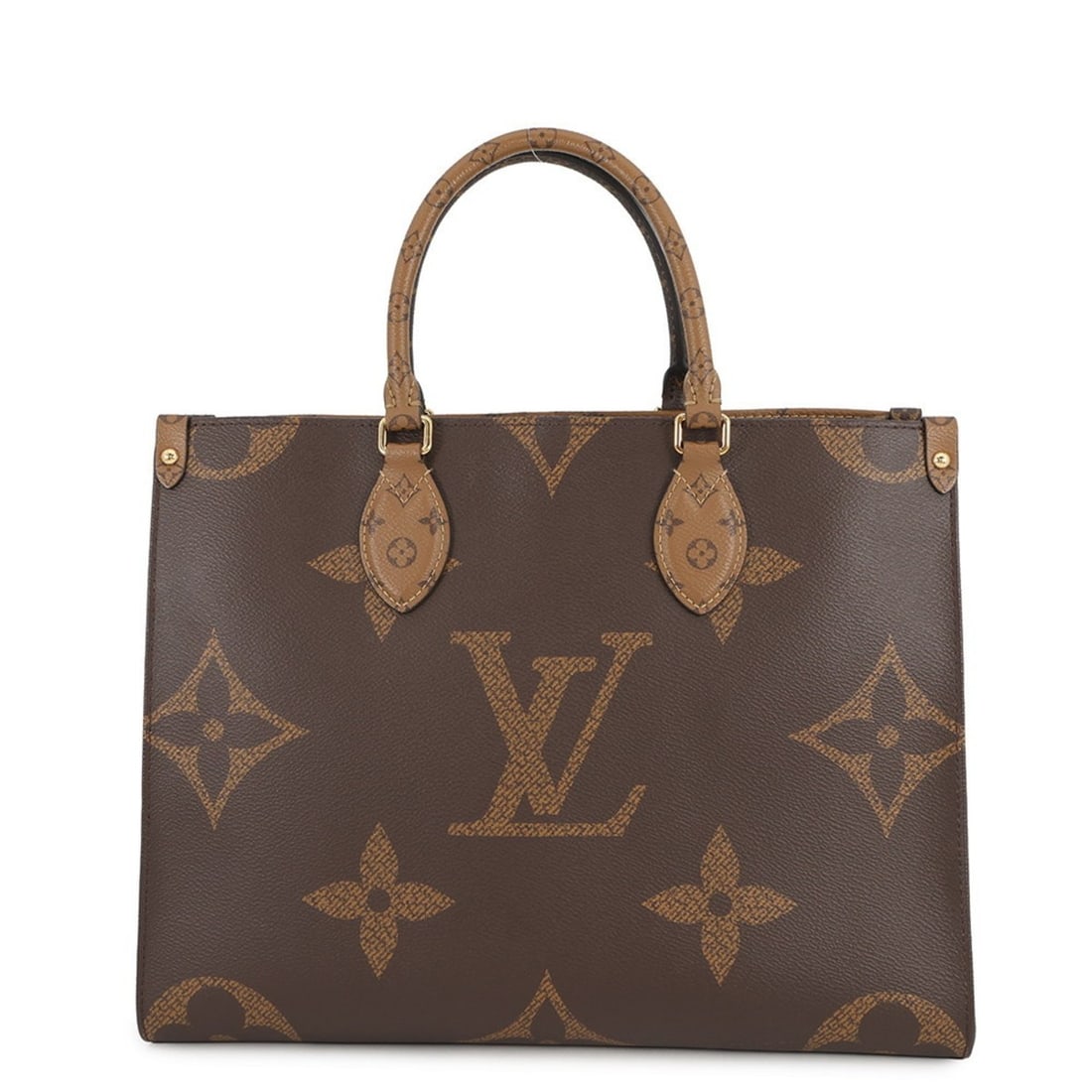 Louis Vuitton Monogram Reverse Giant On-the-Go Tote Bag MM M45321 2-way Shoulder Handbag Women's: --- Catalog ---Category: SizeWeight: 810g / 1.78lb.Size (HxWxD): 26cm x 34.5cm x 14.5cm / 10.23'' x 13.58'' x 5.7''Category: DesignType: Handbag, Shoulder bag, Tote bagColor: Red colorGender: WomenMat