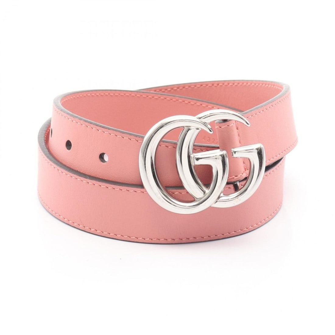 Gucci Children's GG Marmont Double G Kids' Leather Belt, Women's, Pink, 432707: --- Catalog ---Category: SizeLength: 61cm - 69cm / 24.01'' - 27.16''Category: DesignType: Standard beltColor: PinkGender: Girls,WomenMaterial (Strap): Leather Category: GeneralMPN: 432707Brand: Gucci-