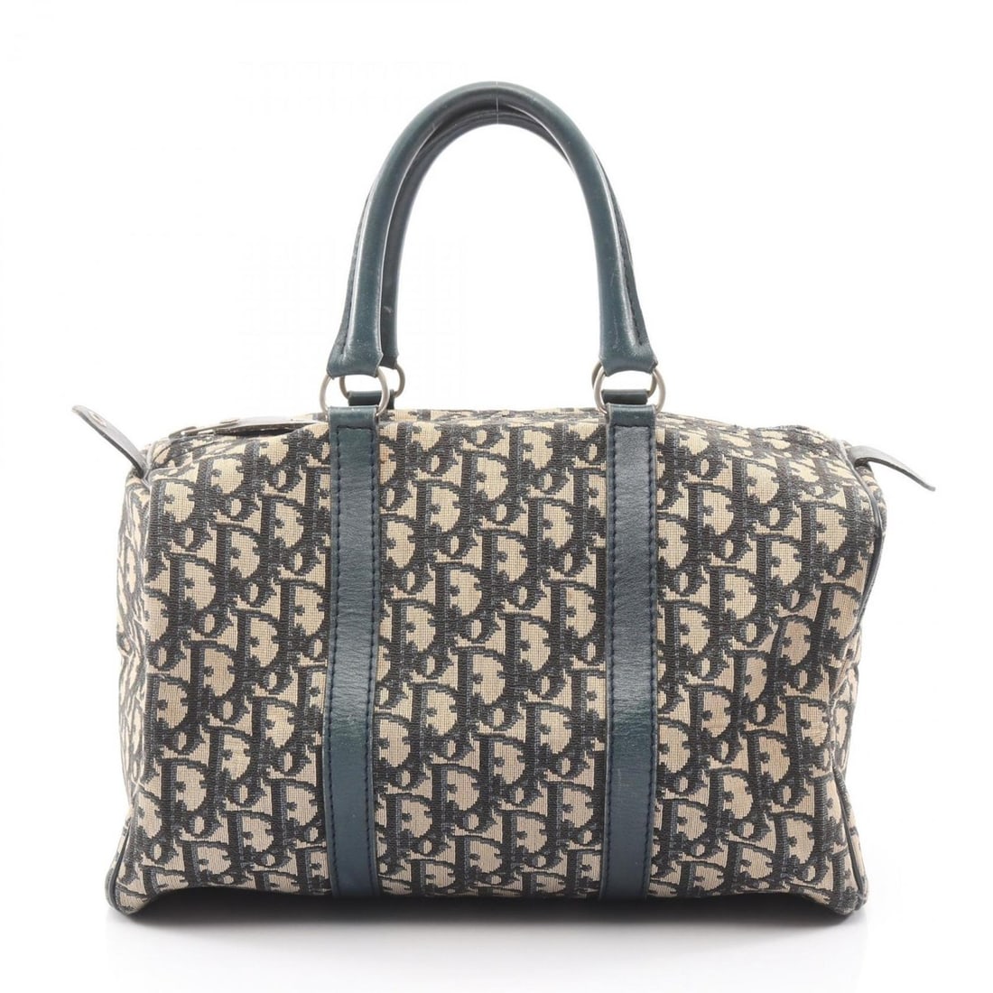 Christian Dior Trotter Handbag, Canvas and Leather, Women's, Beige, Navy, Green: --- Catalog ---Category: SizeSize (HxWxD): 18cm x 30cm x 16cm / 7.08'' x 11.81'' x 6.29''Category: DesignType: HandbagColor: Beige, Green, NavyGender: WomenMaterial: Canvas , Leather Category: General