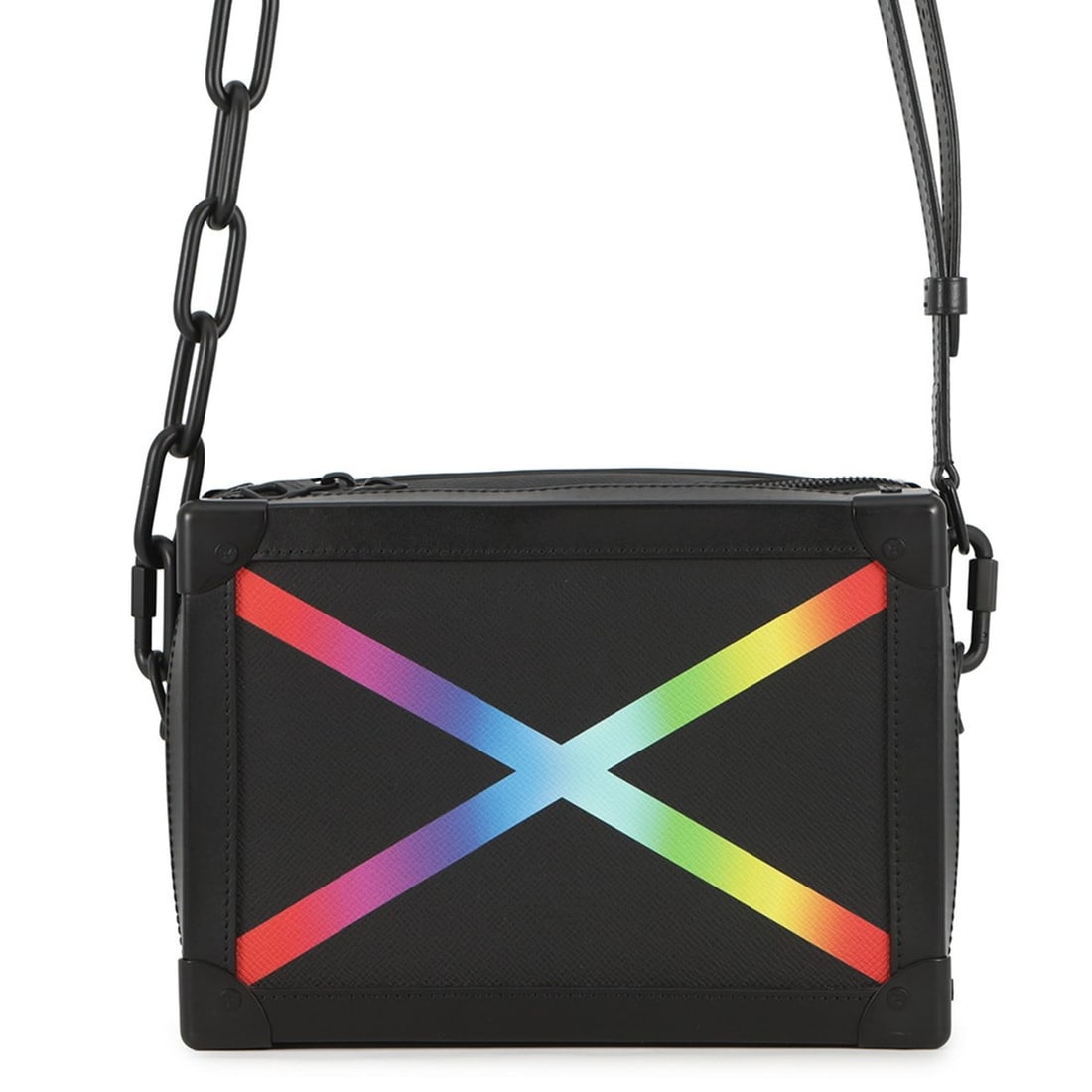 Louis Vuitton Taiga Soft Trunk Shoulder Bag M30341 LOUIS VUITTON Black Men's 2019 Handbag: --- Catalog ---Category: SizeWeight: 820g / 1.8lb.Size (HxWxD): 17.5cm x 24.5cm x 9.5cm / 6.88'' x 9.64'' x 3.74''Strap Length: 119cm - 134cm / 46.85'' - 52.75''Category: DesignType: Handbag, Shoulder