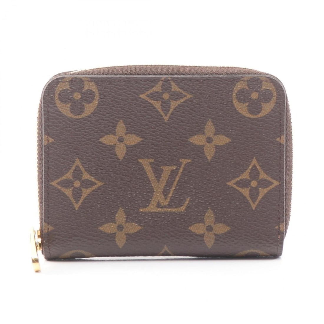 Louis Vuitton Zippy Coin Purse, Coated Canvas Monogram, Women's, Brown, M60067 (1 of 12)