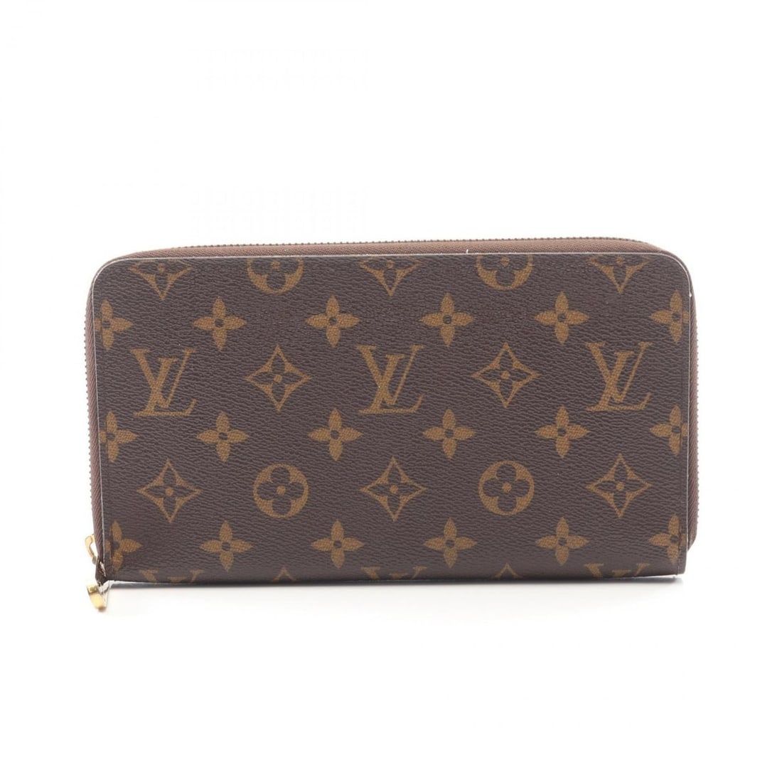 Louis Vuitton Zippy Organizer Round Long Wallet, Coated Canvas, Monogram, Brown, Men's/Women's, (1 of 20)