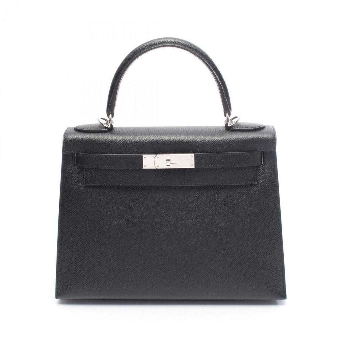 Hermes Kelly 28 handbag in leather, Epsom black, for women: --- Catalog ---Category: SizeSize (HxWxD): 21cm x 28cm x 11cm / 8.26'' x 11.02'' x 4.33''Category: DesignType: HandbagColor: BlackGender: WomenMaterial: Leather , Epsom leather Category: GeneralBrand: