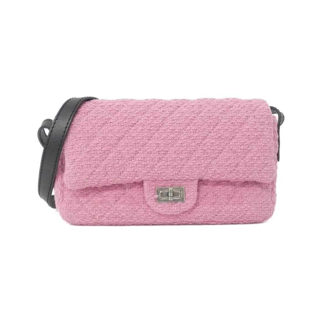 Chanel 47691 Shoulder Bag: --- Catalog ---Category: SizeSize (HxWxD): 14cm x 24cm x 6.5cm / 5.51'' x 9.44'' x 2.55''Category: DesignType: Shoulder bagColor: PinkGender: Women,MenMaterial: Tweed Category: GeneralMPN: