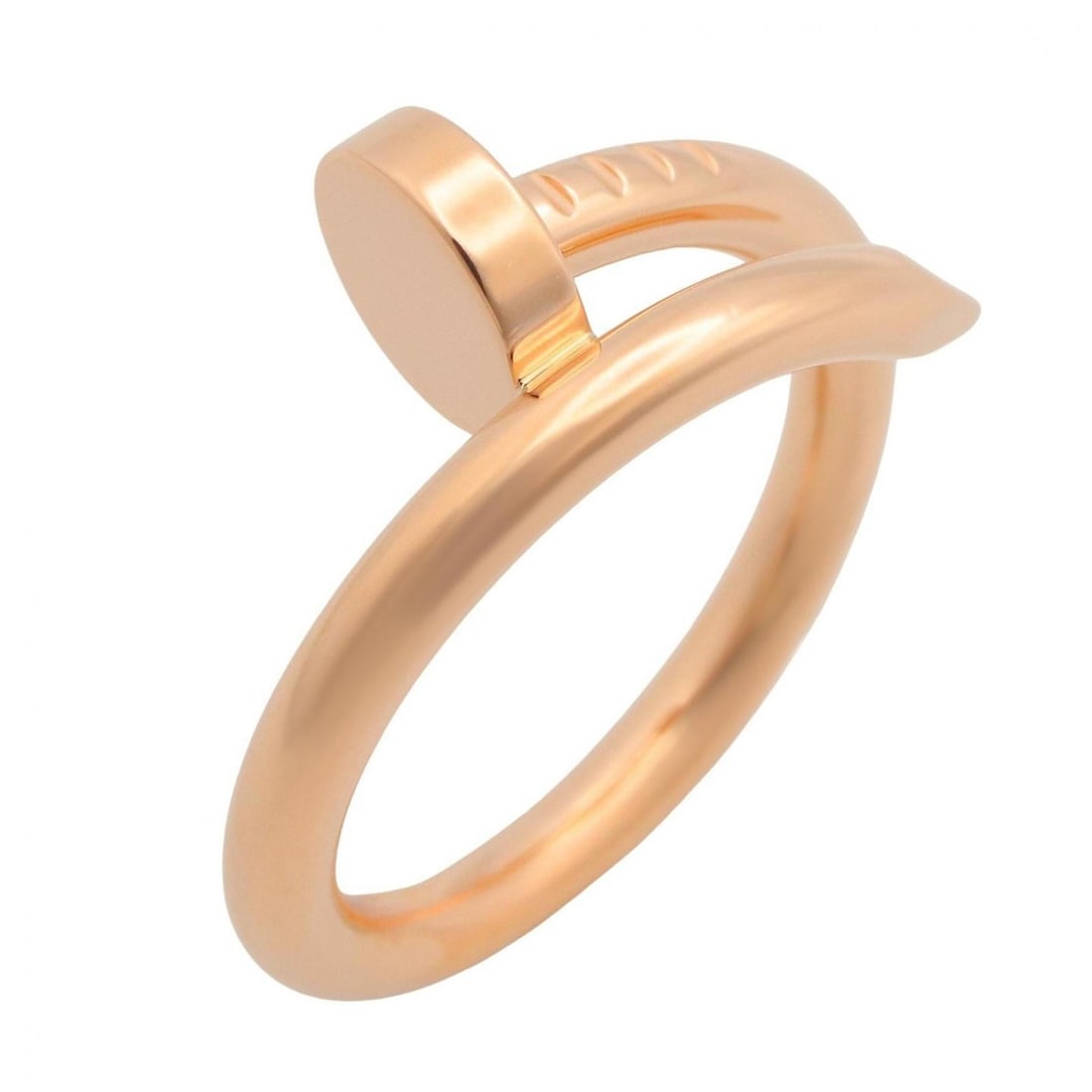 Cartier Juste Unclou Ring, 18K Pink Gold, for Men and Women, B409250: --- Catalog ---Category: SizeJP Size: 13US Size: 6.5Category: DesignType: Band ringColor: Pink goldGender: Men,WomenMaterial: Pink gold (18K)Category: GeneralMPN: B409250Brand: Cartier--- Item List --