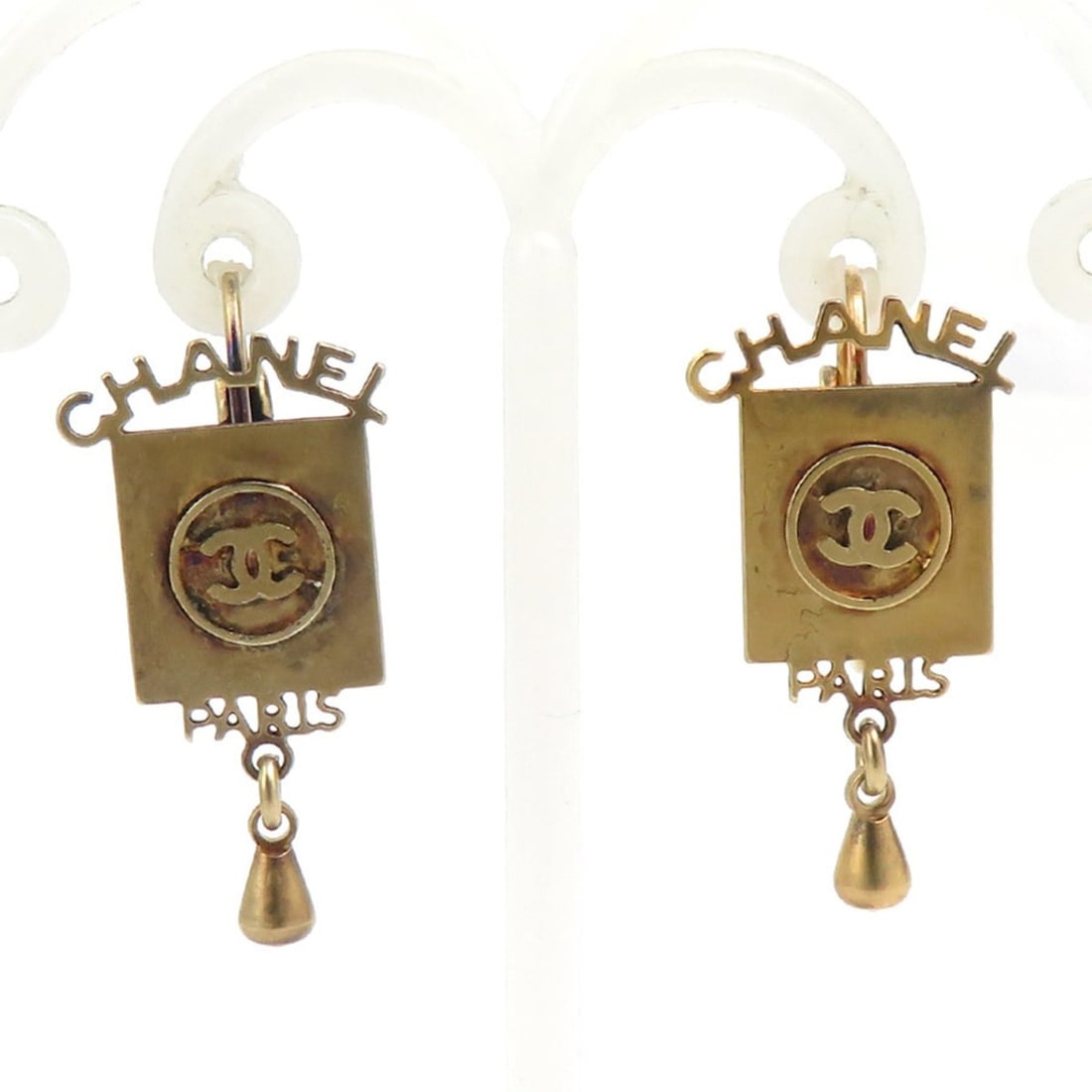 CHANEL Metal Gold Earrings for Women h31936g (1 of 10)