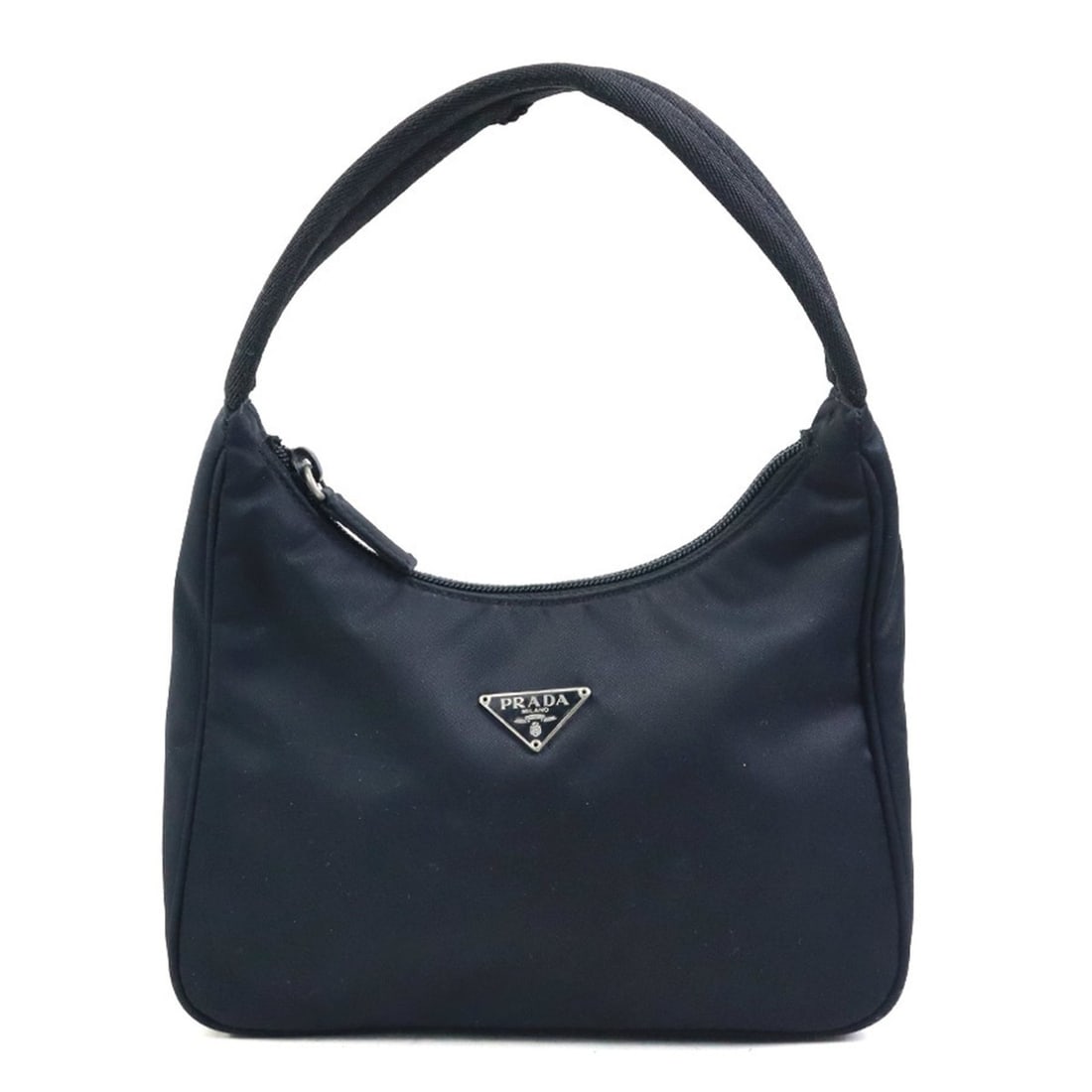 Prada PRADA handbag nylon black women's h31922a: --- Catalog ---Category: SizeSize (HxWxD): 13.5cm x 20.5cm x 6cm / 5.31'' x 8.07'' x 2.36''Category: DesignType: HandbagColor: BlackGender: WomenMaterial: Nylon Category: GeneralBrand: PradaCountry of