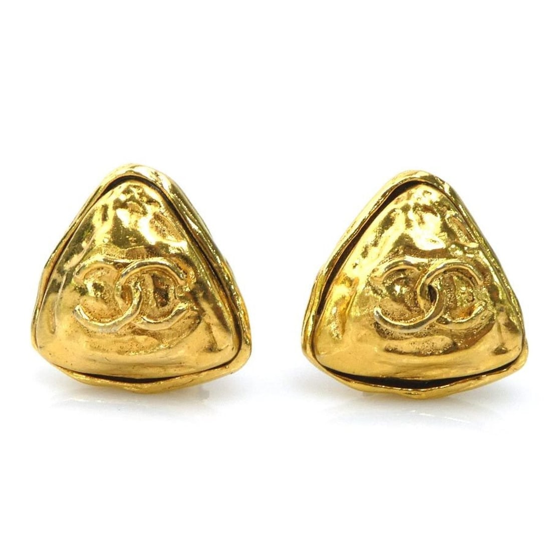 CHANEL Coco Mark Metal Gold Earrings for Women e61486i (1 of 18)