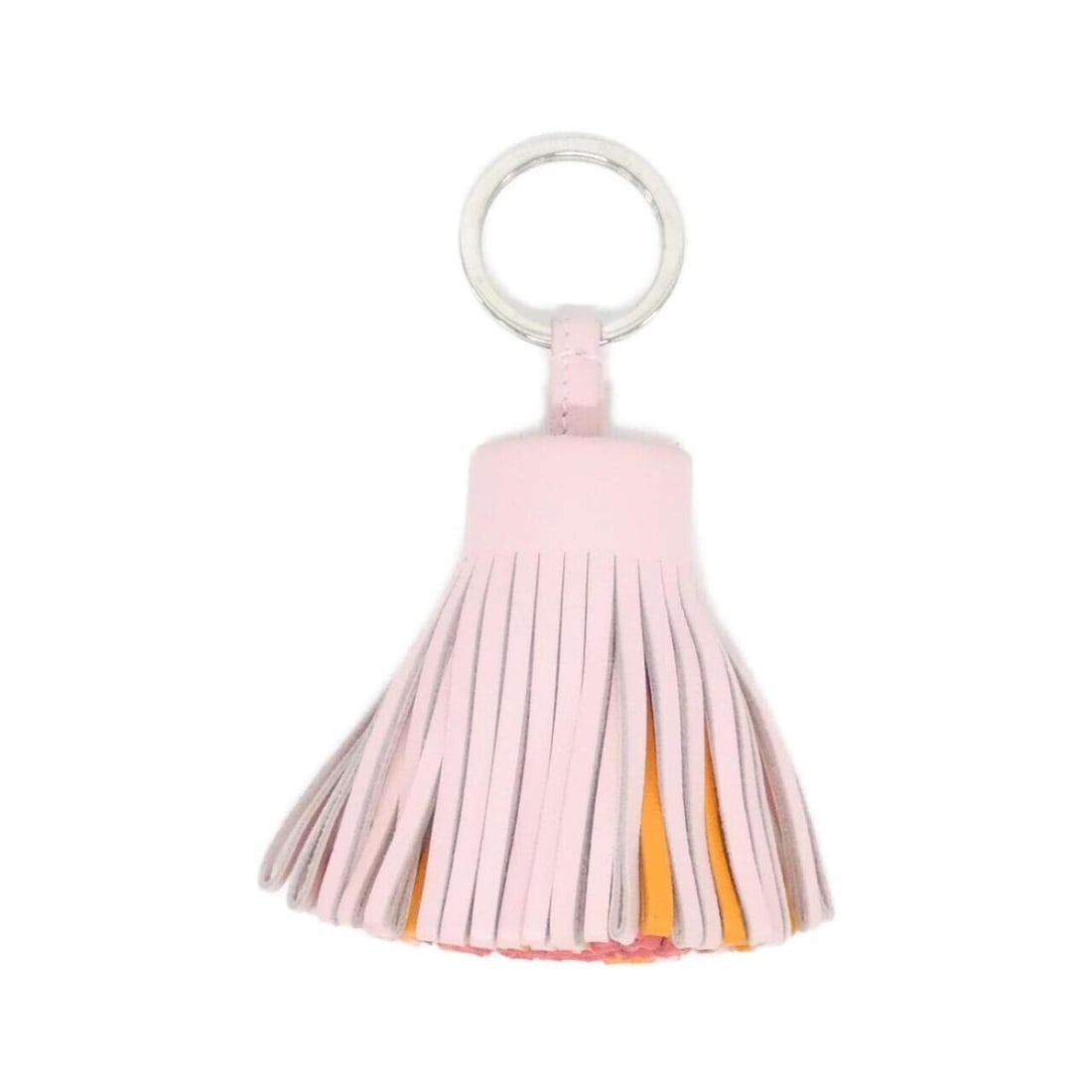Hermes Carmen Tricolore 079018CJ Key Ring: --- Catalog ---Category: DesignType: KeyringColor: Bougainvillier, Orange, Rose sakuraGender: WomenMaterial: Agneau MiloCategory: GeneralMPN: 079018CJBrand: Hermes--- Item List ---Section: