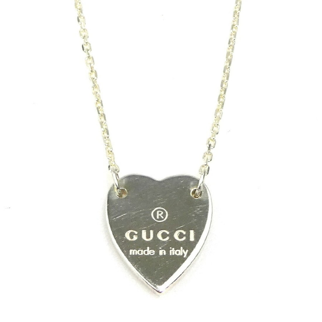 Gucci necklace in 925 silver for women, r11012a (1 of 10)