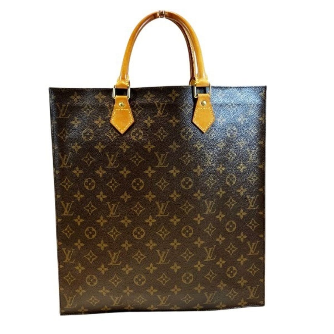 Louis Vuitton Monogram Sac Plat M51140 Tote Bag Unisex (1 of 10)