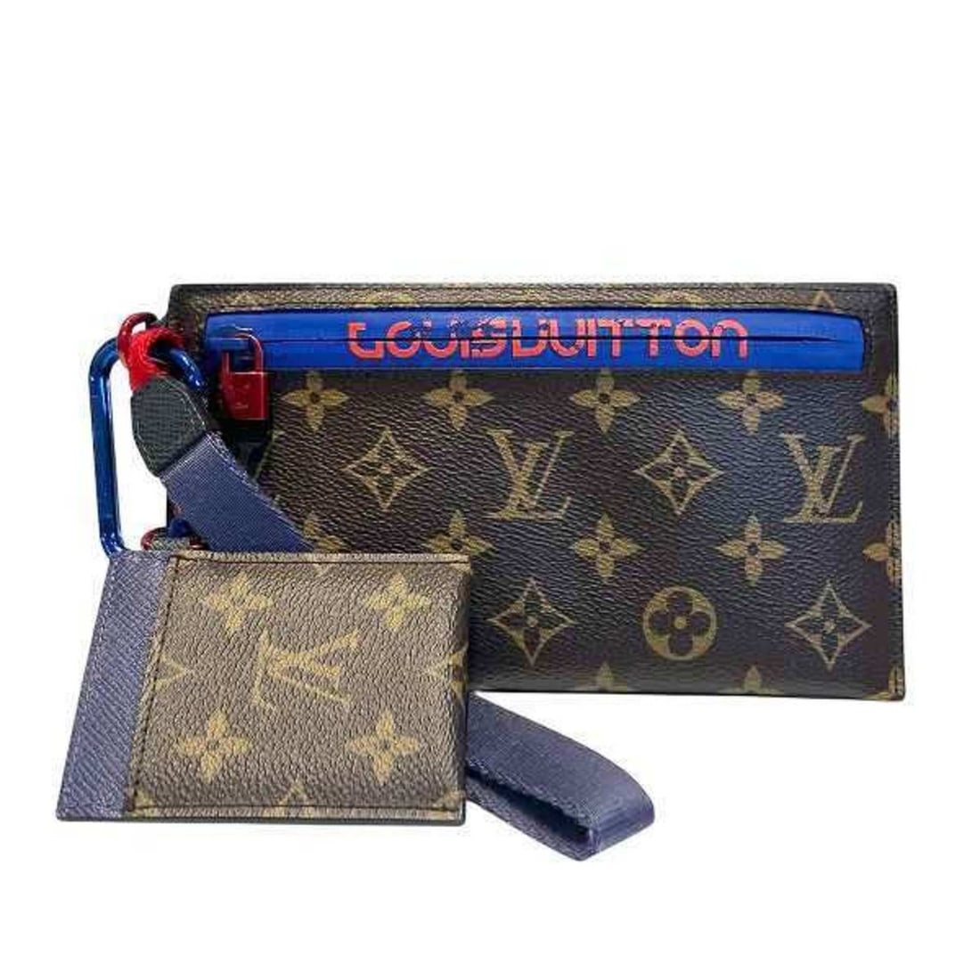 Louis Vuitton Monogram Pacific Ribbon Pouch M63045 Women's Bag/Pouch (1 of 10)