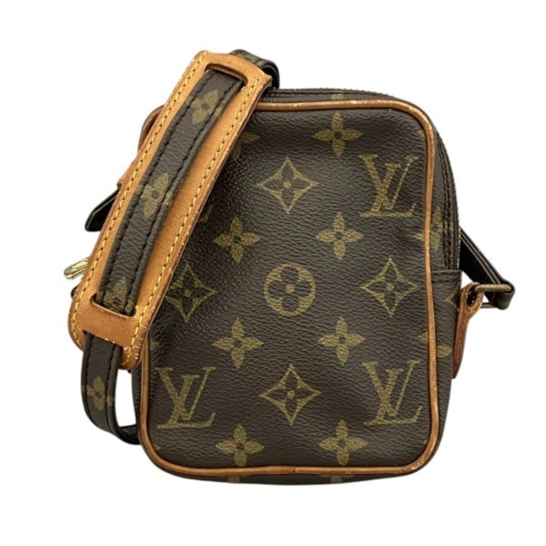 Louis Vuitton Monogram Mini Danube M45268 Shoulder Bag for Women: --- Catalog ---Category: SizeSize (HxWxD): 14cm x 12cm x 3cm / 5.51'' x 4.72'' x 1.18''Category: DesignType: Shoulder bagColor: Brown, MonogramGender: WomenMaterial: Monogram Category: GeneralMPN: M45