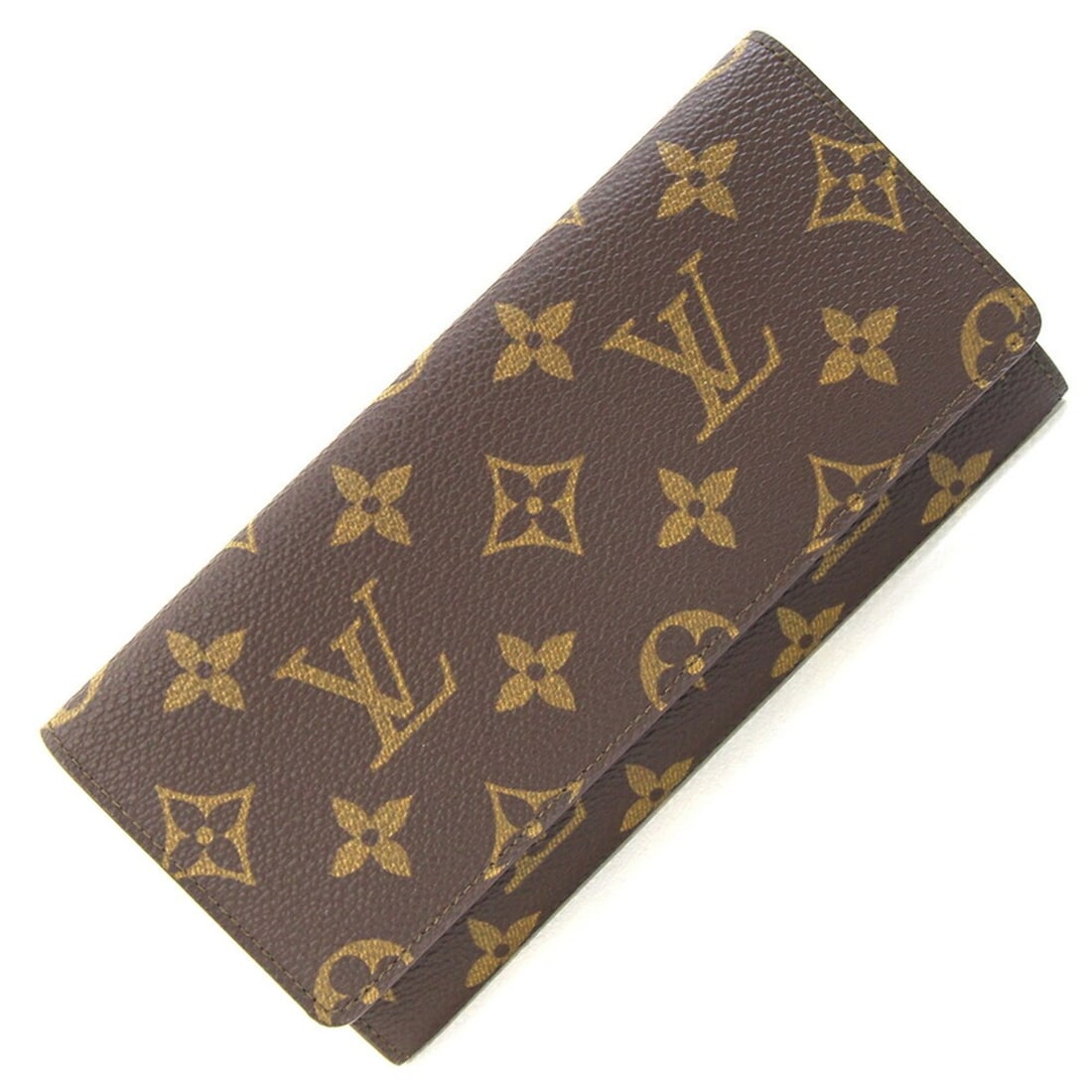 Louis Vuitton Monogram Portefeuille Bi-fold Long Wallet, Yen, M61818, No Coin Pocket, Old Style,: --- Catalog ---Category: SizeSize (HxWxD): 9cm x 17.5cm x 1.5cm / 3.54'' x 6.88'' x 0.59''Category: DesignType: Long bill wallet (bi-fold)Gender: Men,WomenCategory: GeneralBrand: Louis VuittonCountry