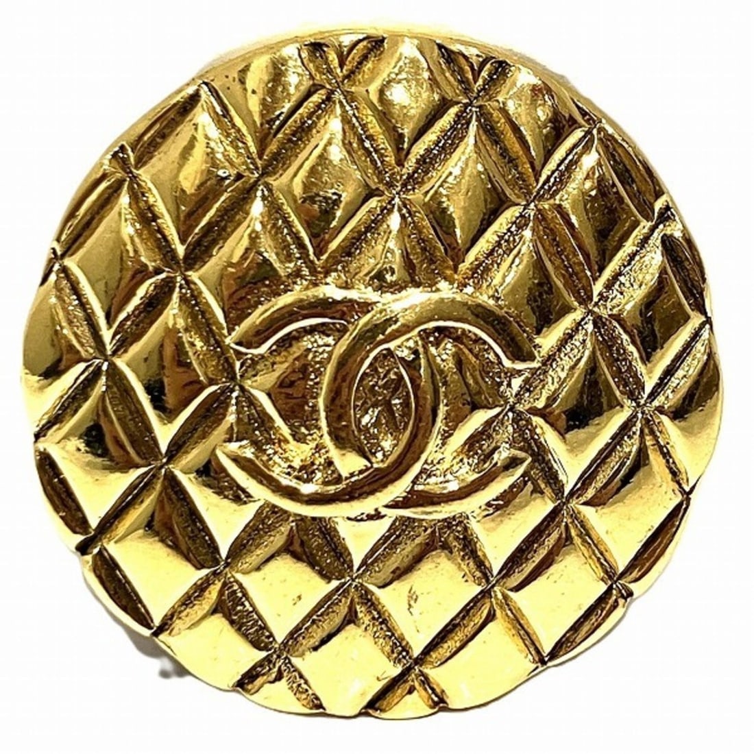 CHANEL Matelasse Coco Mark 93P Brooch for Women (1 of 10)