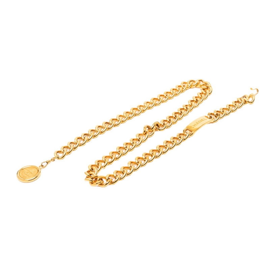 Chanel Coco Mark 31 RUE CAMBON PARIS Chain Belt, Gold Plated, Women's, CHANEL (1 of 11)