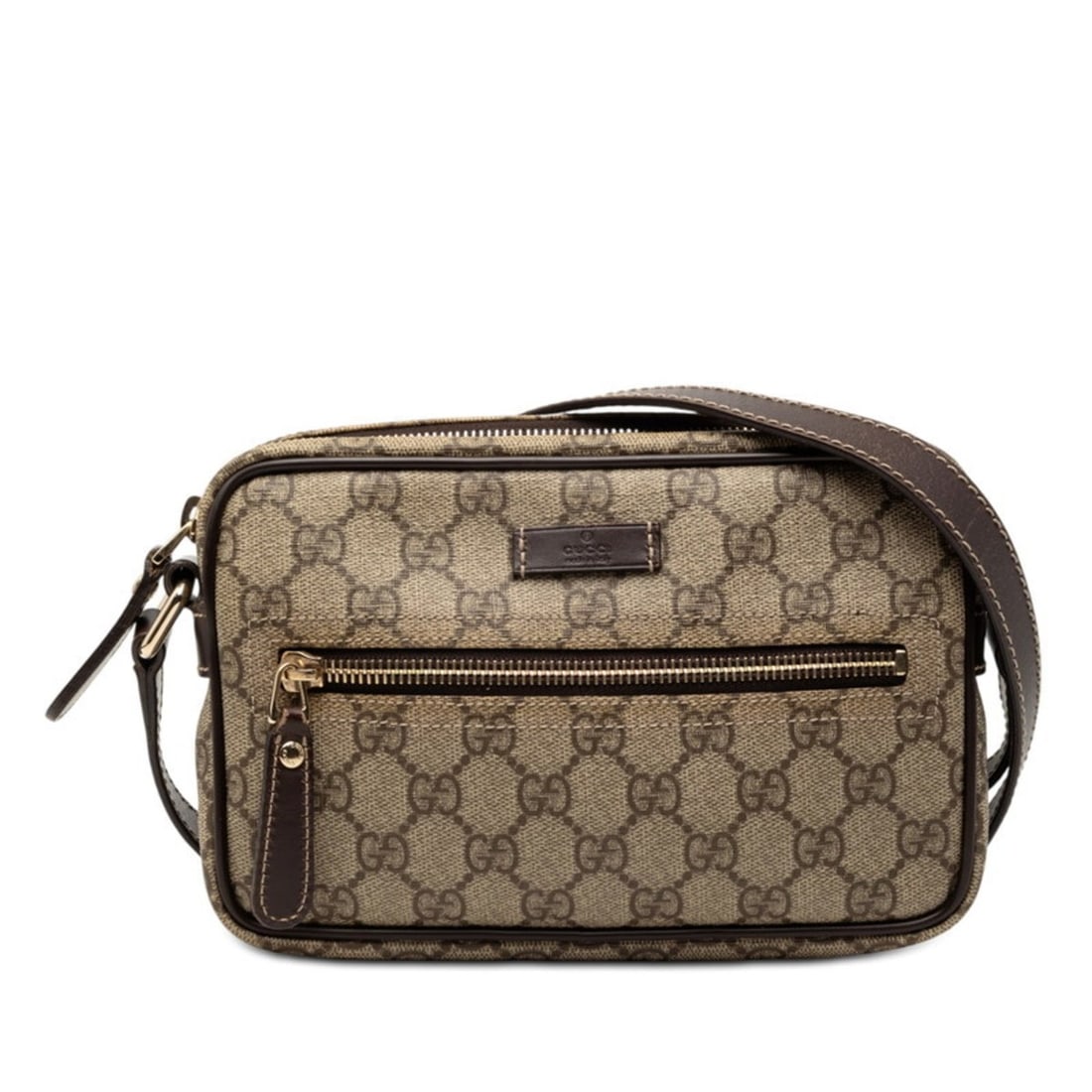 Gucci GG Supreme Crossbody Shoulder Bag 201447 Brown and Beige Leather Women's GUCCI: --- Catalog ---Category: SizeSize (HxWxD): 13cm x 20cm x 5cm / 5.11'' x 7.87'' x 1.96''Category: DesignType: Shoulder bagColor: Beige, BrownGender: WomenMaterial: PVC , Leather Category: GeneralMPN: 2