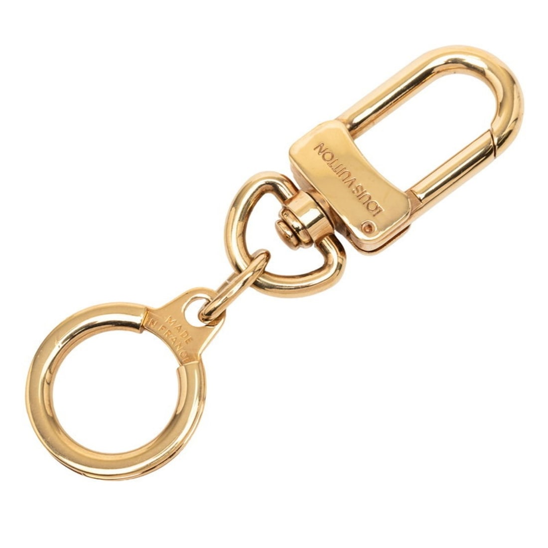 Louis Vuitton Anocre Key Ring Keychain Charm M62694 Gold Plated Women's LOUIS VUITTON (1 of 9)
