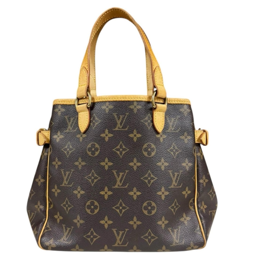 Pre-owned Louis Vuitton Batignolles Monogram Canvas Handbag M51156 in Brown, Women's. (1 of 17)