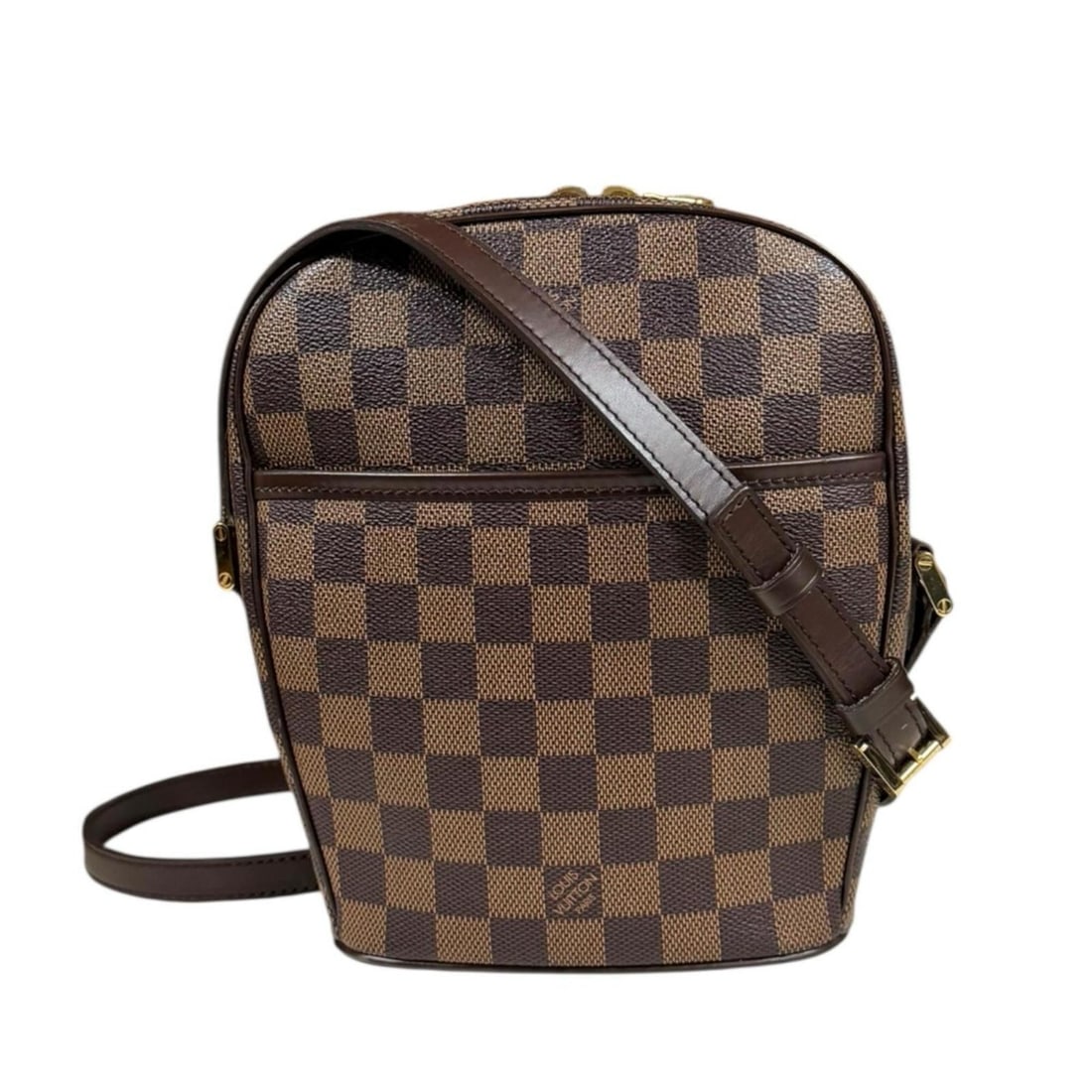 Pre-owned Louis Vuitton Ipanema PM Damier Shoulder Bag in Brown Canvas N51294 for Women.: --- Catalog ---Category: SizeSize (HxWxD): 22cm x 20cm x 7.5cm / 8.66'' x 7.87'' x 2.95''Category: DesignType: Shoulder bagColor: BrownGender: WomenMaterial: Damier Canvas Category: GeneralMPN: N51294