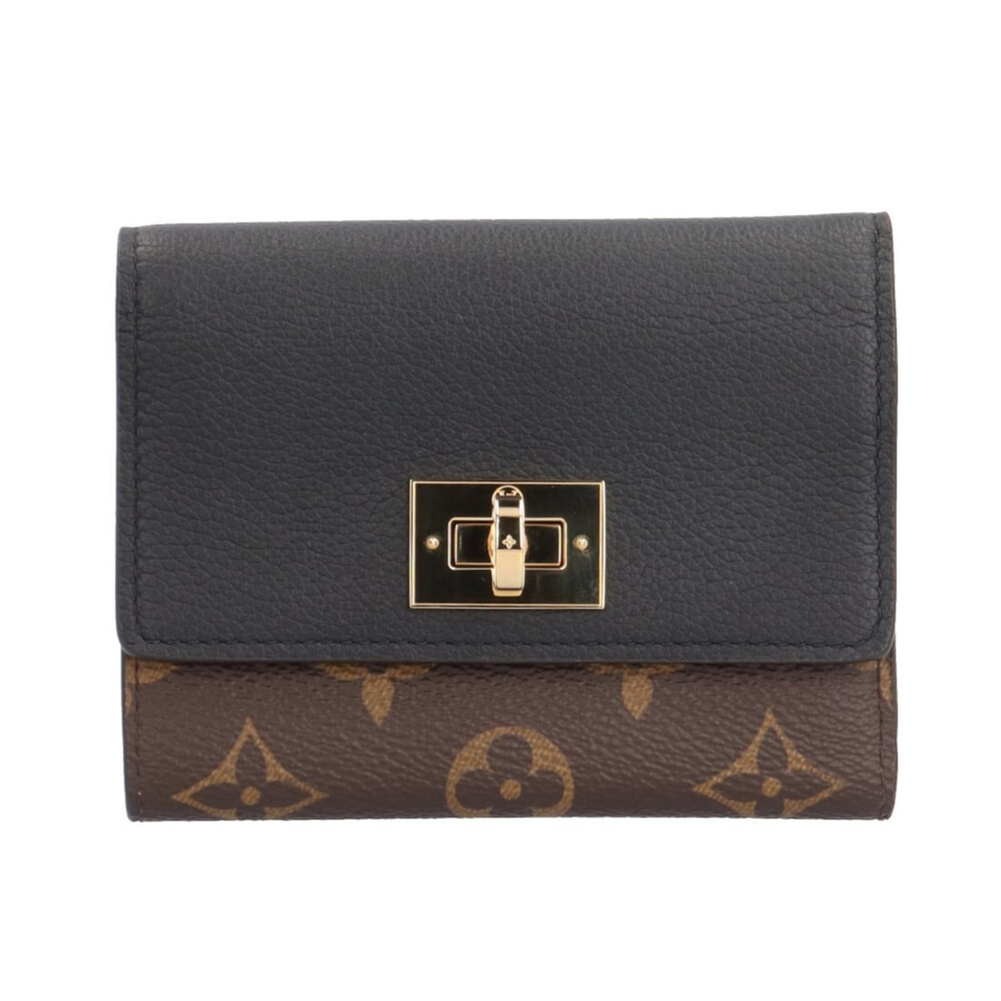 Pre-owned Louis Vuitton Victorine Monogram Tri-fold Wallet in Canvas M82640 for Men and Women.: --- Catalog ---Category: SizeSize (HxWxD): 9.5cm x 12cm x 2.5cm / 3.74'' x 4.72'' x 0.98''Category: DesignType: Wallet (tri-fold)Color: Black, BrownGender: Men,WomenMaterial: Monogram Category: Genera
