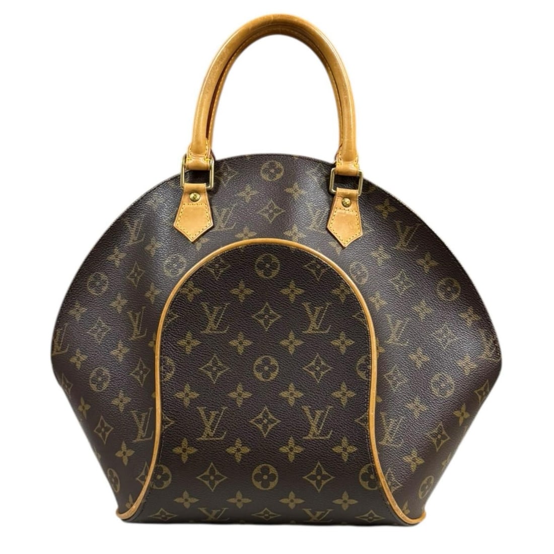 Pre-owned Louis Vuitton Ellipse MM Monogram Canvas Handbag, M51126, Brown, Women's. (1 of 17)