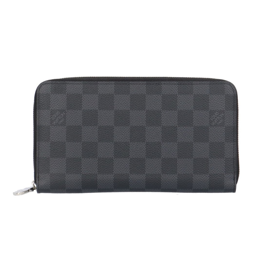 Louis Vuitton Zippy Organizer NM Damier Graphite Long Wallet, Canvas N60111, Men's, Pre-owned LOUIS (1 of 17)