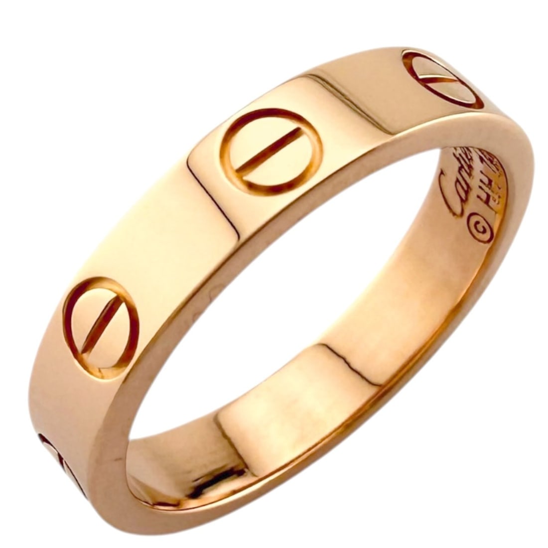 Cartier Mini Love Ring, 18k gold, women's, pre-owned (1 of 10)