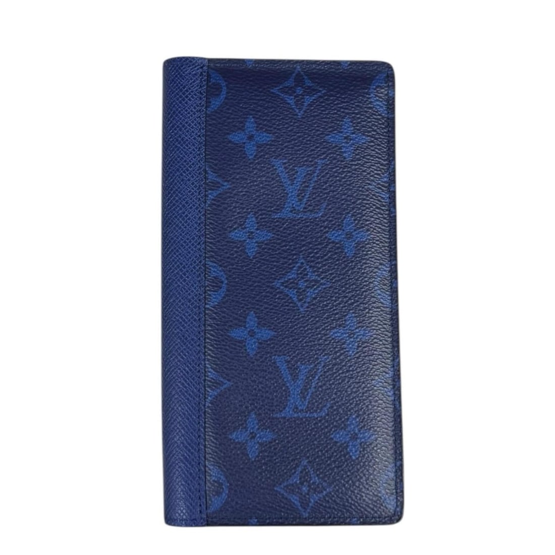 Pre-owned Louis Vuitton Portefeuille Brazza Taigarama Long Wallet, Leather M3029, Men's: --- Catalog ---Category: SizeSize (HxWxD): 18.5cm x 9cm x 1.5cm / 7.28'' x 3.54'' x 0.59''Category: DesignType: Long wallet (bi-fold)Color: BlueGender: MenMaterial: Leather Category: GeneralMPN: M3029