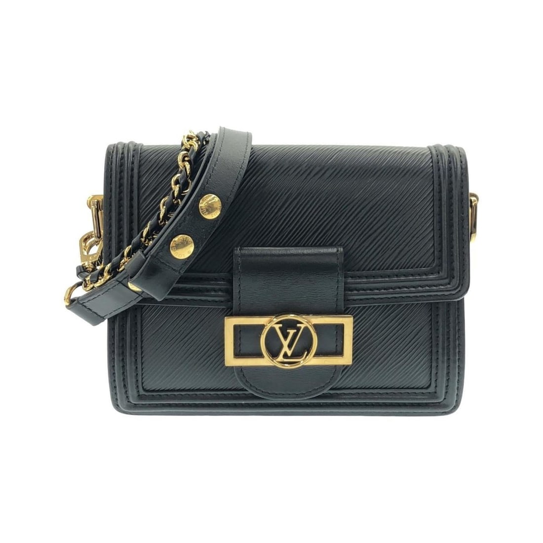 Louis Vuitton Epi Dauphine Mini M55964 Shoulder Bag: --- Catalog ---Category: SizeSize (HxWxD): 14cm x 19.5cm x 8cm / 5.51'' x 7.67'' x 3.14''Category: DesignType: Shoulder bagColor: BlackGender: WomenCategory: GeneralMPN: M55964Brand: Louis Vuitton---