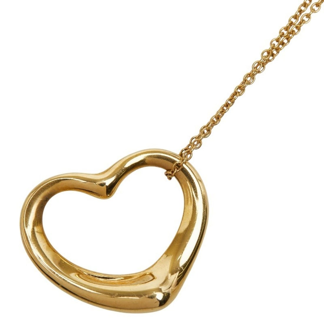 Tiffany & Co. Open Heart Necklace in 18K Yellow Gold for Women. (1 of 14)