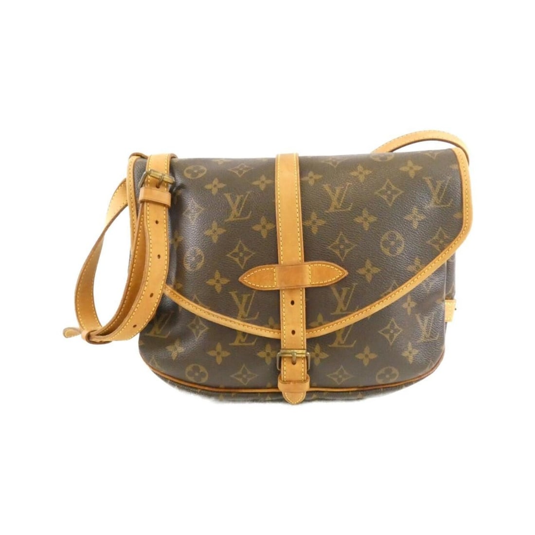 Louis Vuitton Monogram Saumur 30cm Shoulder Bag M42256: --- Catalog ---Category: SizeSize (HxWxD): 20cm x 28cm x 11cm / 7.87'' x 11.02'' x 4.33''Category: DesignType: Shoulder bagColor: BrownGender: WomenMaterial: Coated canvas Category: GeneralMPN: