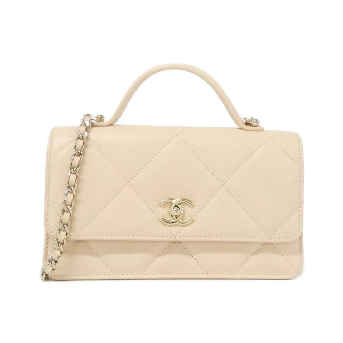 Chanel handbags, clutches, and shoulder bags: --- Catalog ---Category: SizeSize (HxWxD): 11cm x 18.5cm x 8cm / 4.33'' x 7.28'' x 3.14''Category: DesignType: Handbag, Shoulder bagColor: BeigeGender: WomenMaterial: Grained Calfskin Category: