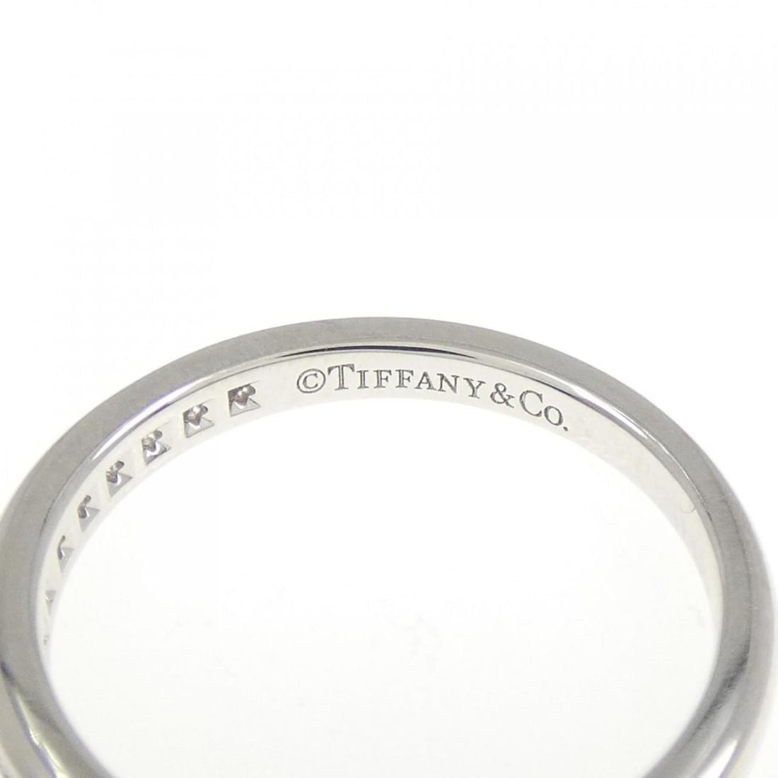 Tiffany Half Circle Channel Setting Ring - 4