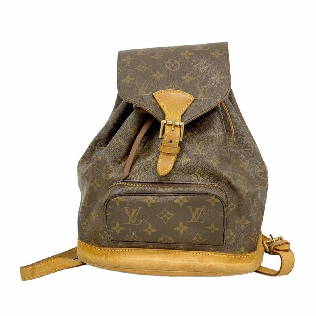 Louis Vuitton Monogram Montsouris MM Backpack M51136 Brown Women's (1 of 12)