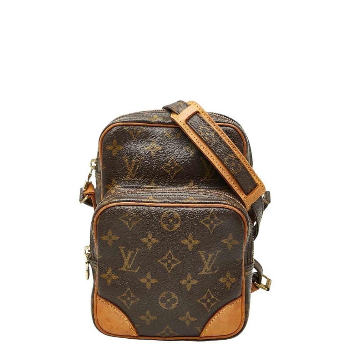 Louis Vuitton Monogram Amazon Crossbody Shoulder Bag M45236 Brown Leather Women's LOUIS VUITTON (1 of 13)