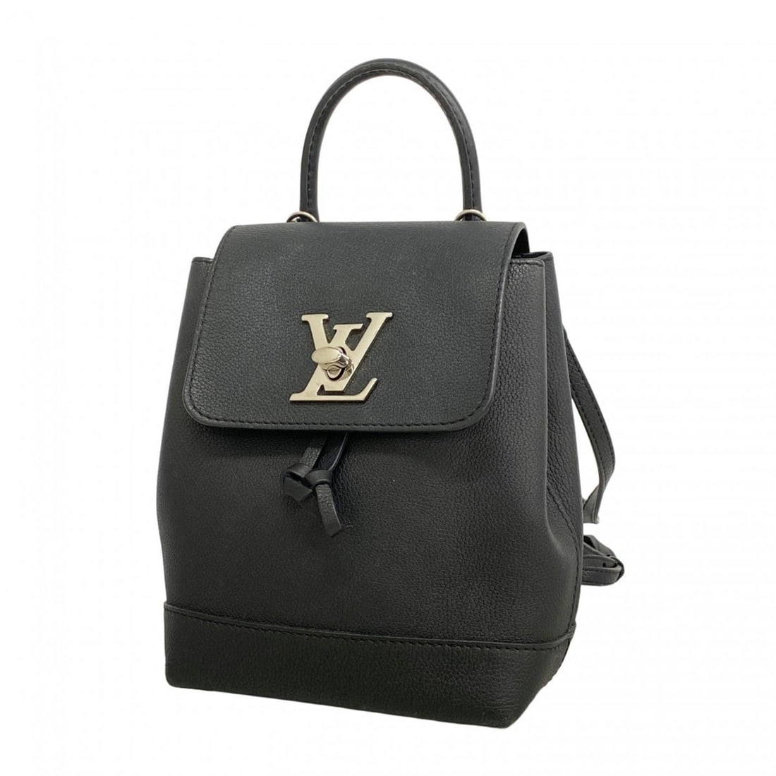 Louis Vuitton LockMe Backpack MINI M54573 Noir Women's Backpack/Daypack: --- Catalog ---Category: SizeSize (HxWxD): 21cm x 15.5cm x 9.5cm / 8.26'' x 6.1'' x 3.74''Category: DesignType: BackpackColor: NoirGender: WomenCategory: GeneralMPN: M54573Brand: Louis Vuitton--- Item