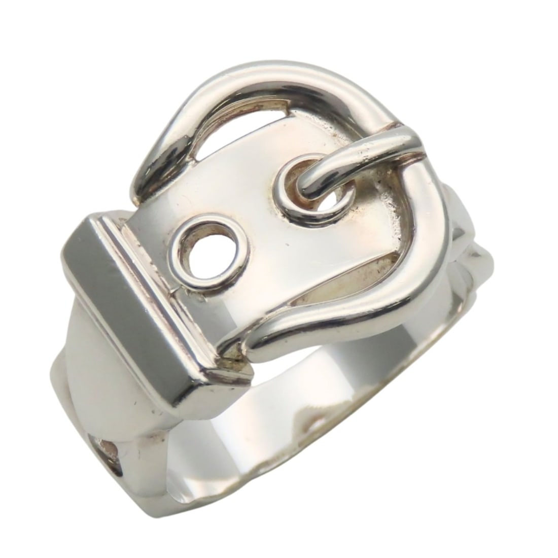 Hermes Diane Ring 53 SV925 Women's HERMES: --- Catalog ---Category: SizeJP Size: 12US Size: 6.5Category: DesignType: Band ringGender: WomenMaterial: Silver 925Category: GeneralBrand: Hermes--- Item List ---Section: ConditionRanking: Rank AB Us