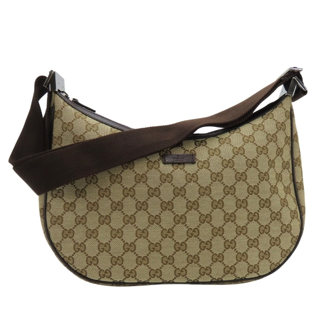 Gucci Shoulder Bag 122790 GG Canvas Leather Beige Dark Brown Women's GUCCI: --- Catalog ---Category: SizeSize (HxWxD): 21cm x 32.5cm x 5cm / 8.26'' x 12.79'' x 1.96''Category: DesignType: Shoulder bagColor: Beige, Dark brownGender: WomenMaterial: GG canvas , Leather